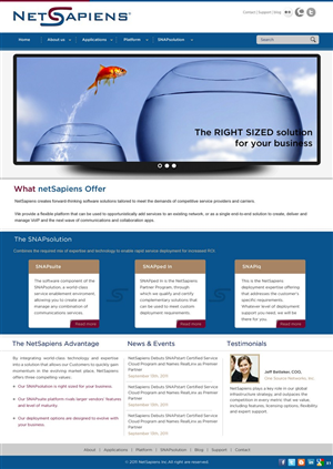Web Design by pb for skyswitch | Design: #575569