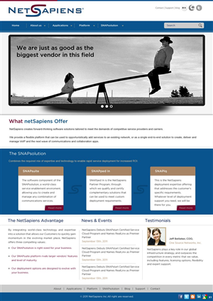 Web Design par pb pour skyswitch | Design : #575574