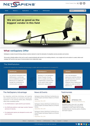 Web Design par pb pour skyswitch | Design : #576041