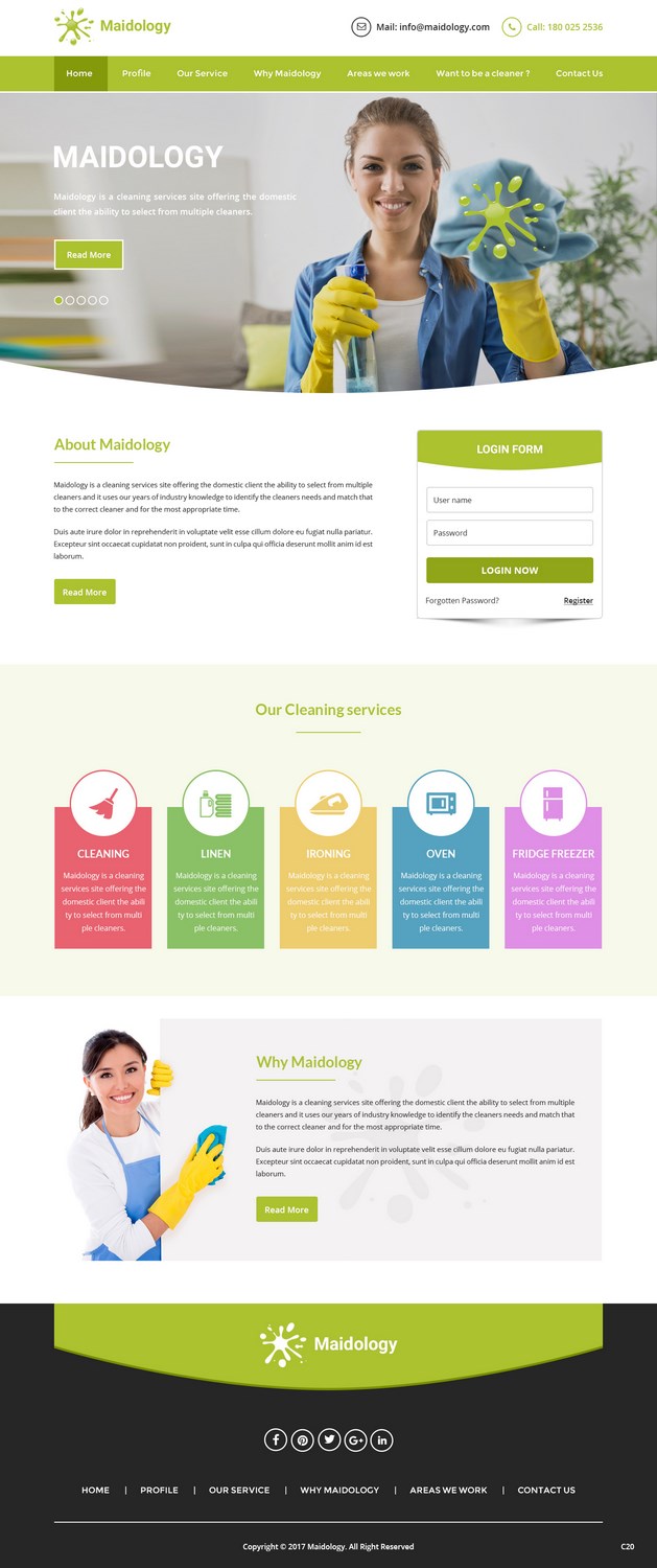 Web Design by pb for this project | Design #14756524