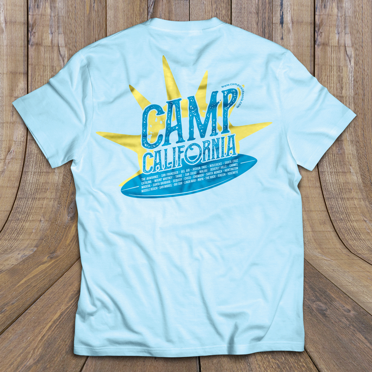 T-shirt Design by Budzee for Camp California d.o.o. | Design #14785845