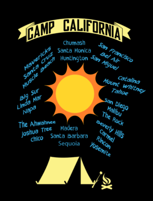 T-shirt Design by dragonboy94 for Camp California d.o.o. | Design: #14749940
