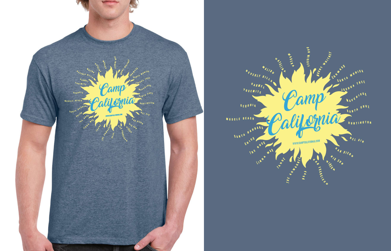 T-Shirt-Design von Sarina.dsg für Camp California d.o.o. | Design #14779119