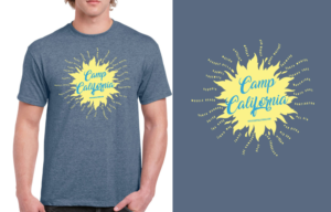 T-Shirt-Design von Sarina.dsg für Camp California d.o.o. | Design #14779119