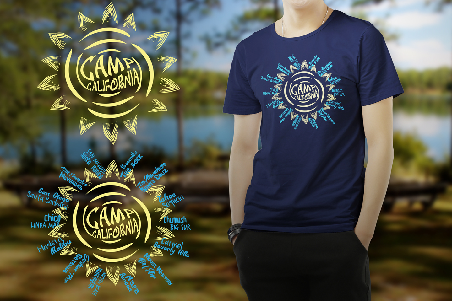 Diseño de Camiseta por ABstudio para Camp California d.o.o. | Diseño #14807476