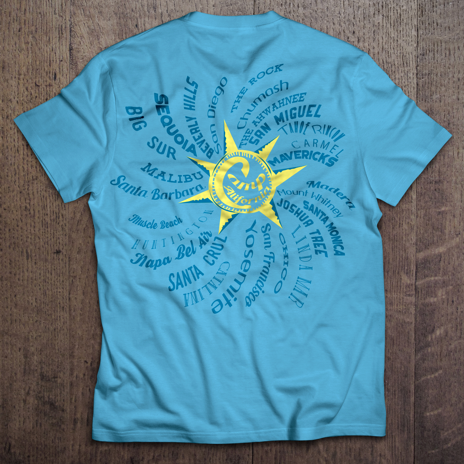 T-shirt Design by SAI DESIGNS for Camp California d.o.o. | Design #14767880