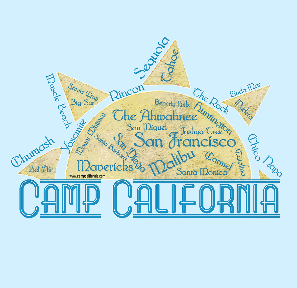 T-shirt Design by Ann_RS - Anelia for Camp California d.o.o. | Design #14754776