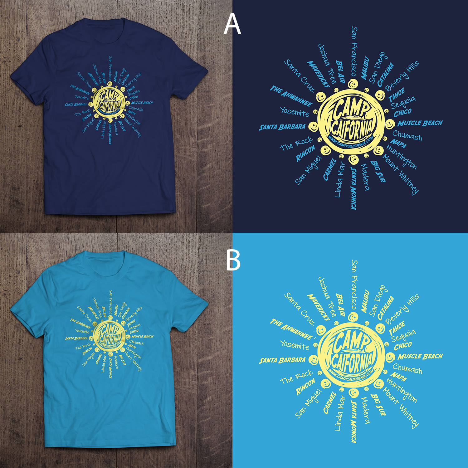 T-shirt Design by maereram for Camp California d.o.o. | Design #14764180