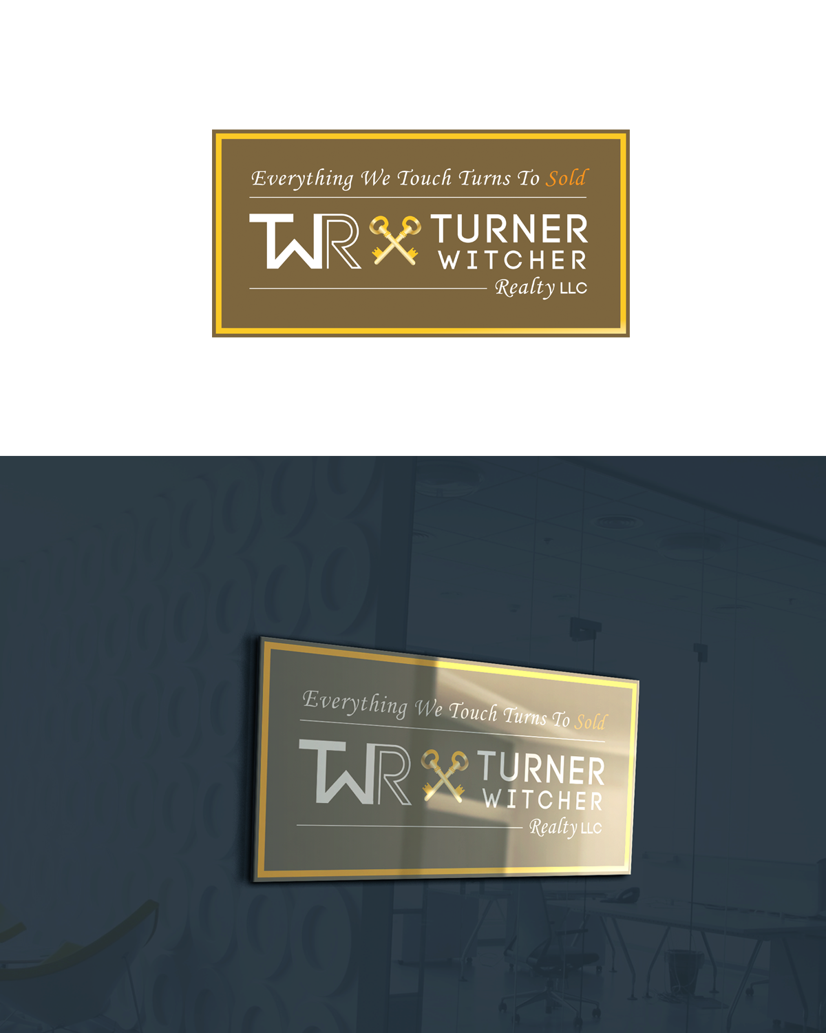Logo Design by H4R5Z for Turner Witcher Realty | Design #14836345