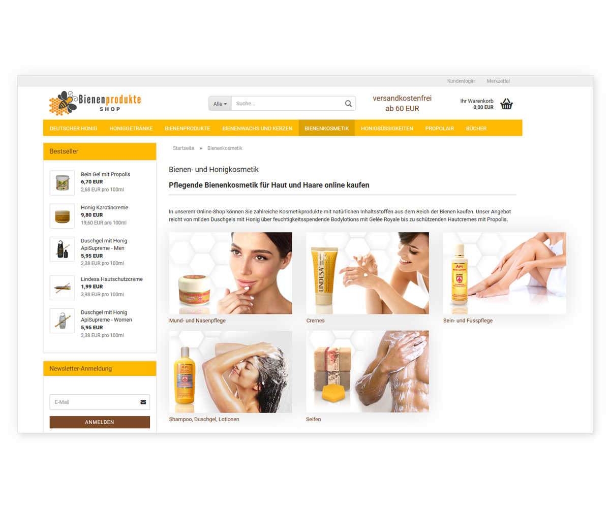 Banner Ad Design by Juan Andahur for Imkerei Wagner | Design #14838238