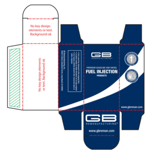 Packaging Design by Designer Mate for GB Remanufacturing, Inc. | Design: #14813630