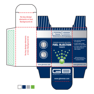 Packaging Design for Automotive Fuel Injection Remanufacturer | Verpackungs-Design von Designer Mate