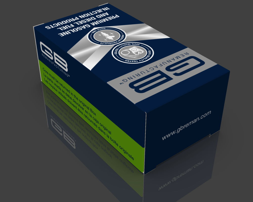 Packaging Design by Jozbel for GB Remanufacturing, Inc. | Design #14767284