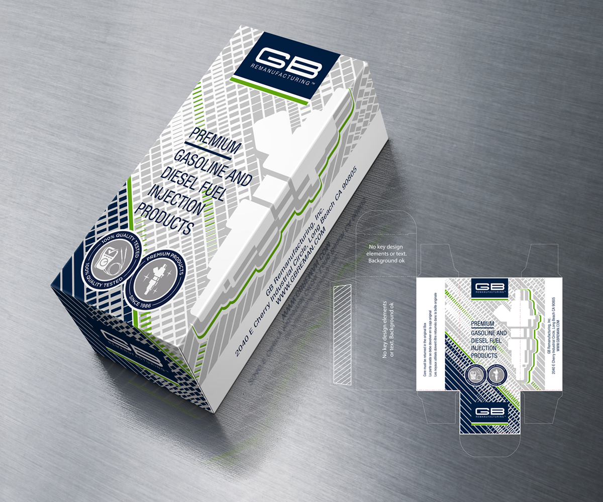 Packaging Design by alexander.sanchenko for GB Remanufacturing, Inc. | Design #14858146