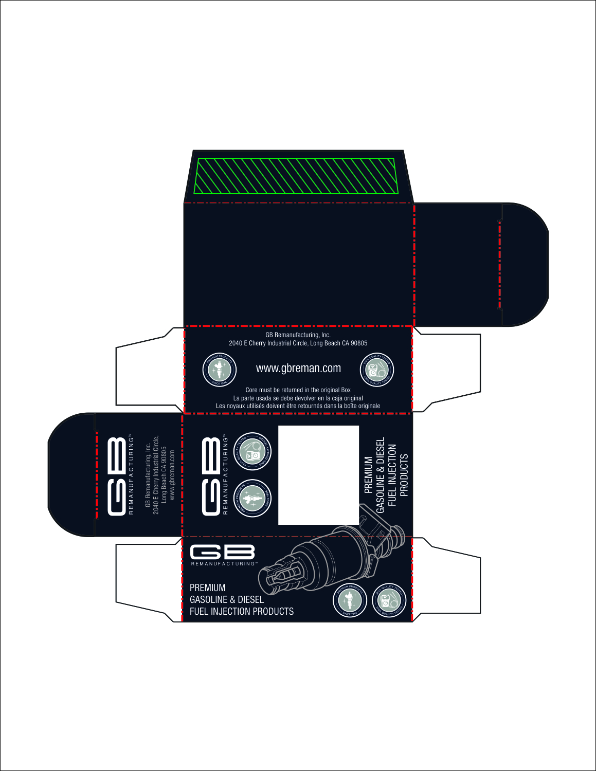 Packaging Design by Maxim Bogdan for GB Remanufacturing, Inc. | Design #14804768