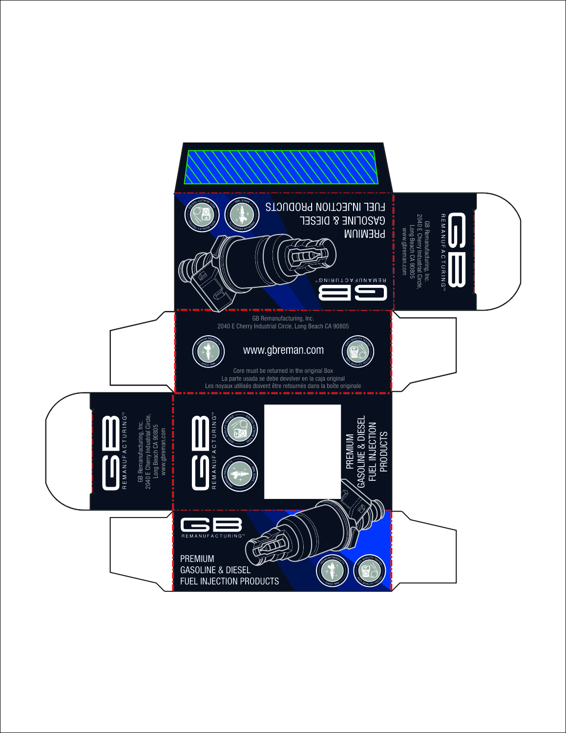 Packaging Design by Maxim Bogdan for GB Remanufacturing, Inc. | Design #14804769