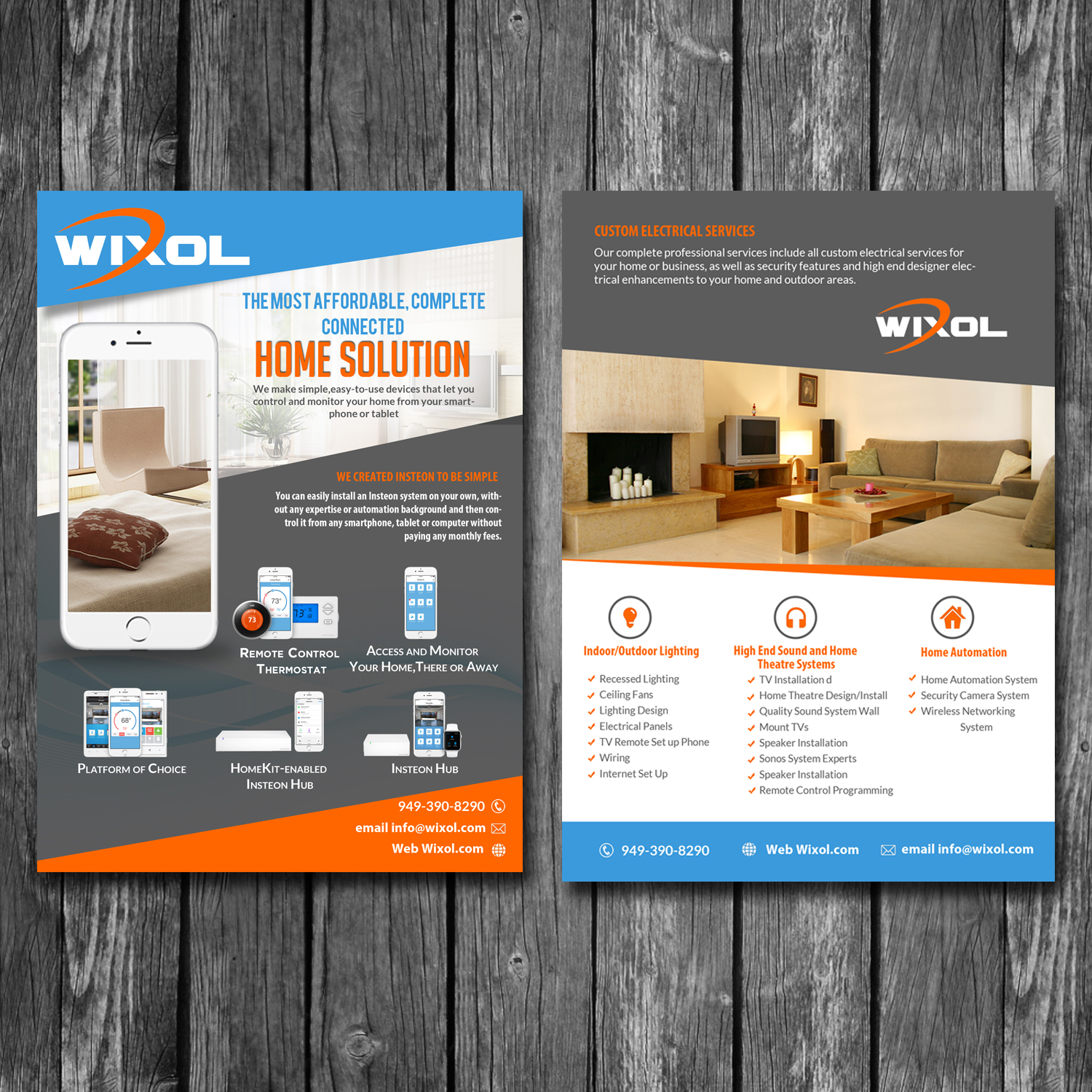 Modern Professional Professional Service Flyer Design For