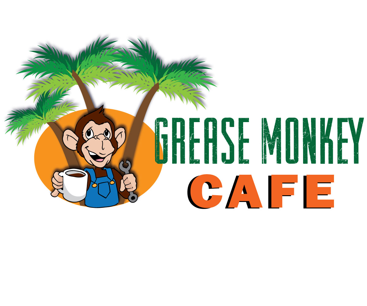 Logo Design by Amy C. Design and Illustration for Grease Monkey Cafe | Design: #14879650