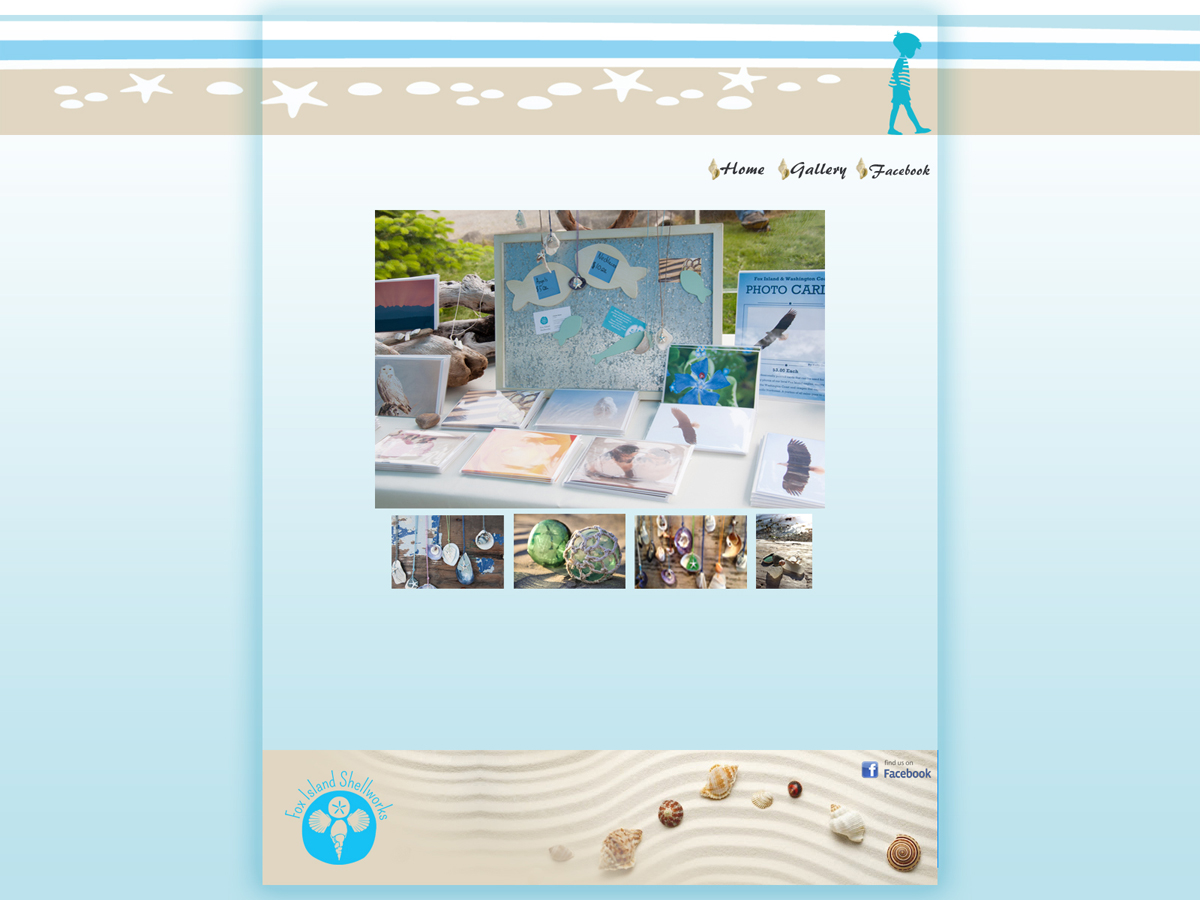 Web-Design von Santy_gd für Fox Island Shellworks | Design #2572527