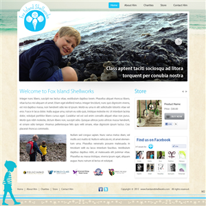 Diseño Web por pb para Fox Island Shellworks | Diseño: #2547404