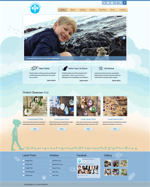 Diseño Web por Da Miracle para Fox Island Shellworks | Diseño: #2566670
