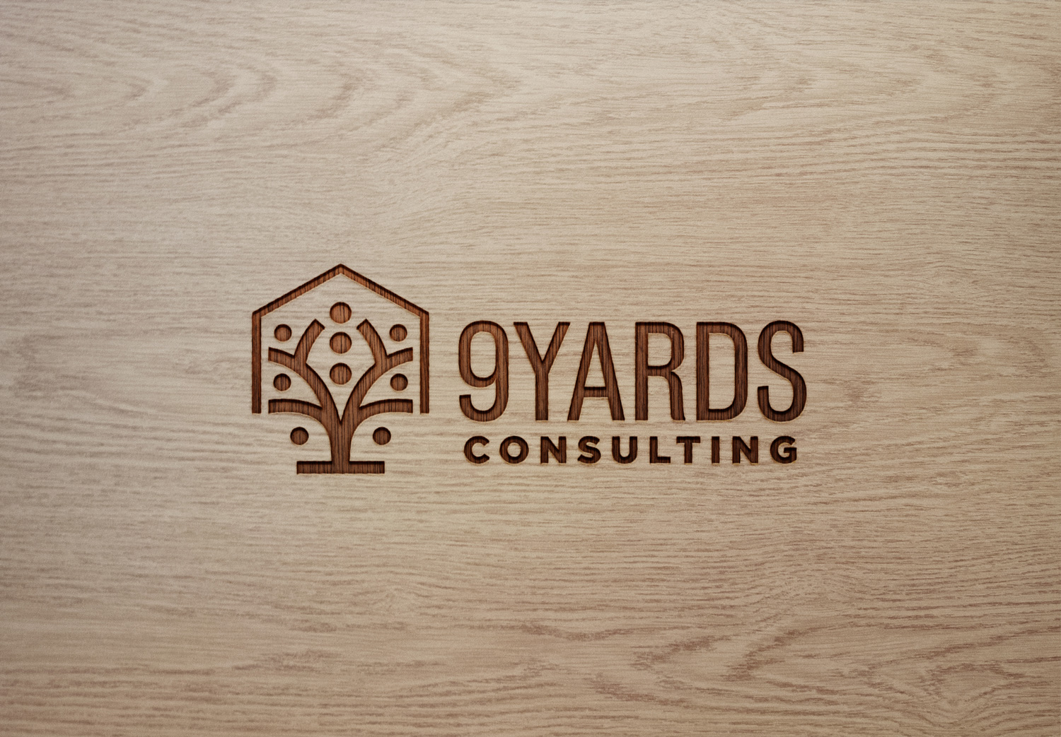 Diseño de Logo por e-graphics para 9Yards Consulting | Diseño #14762397
