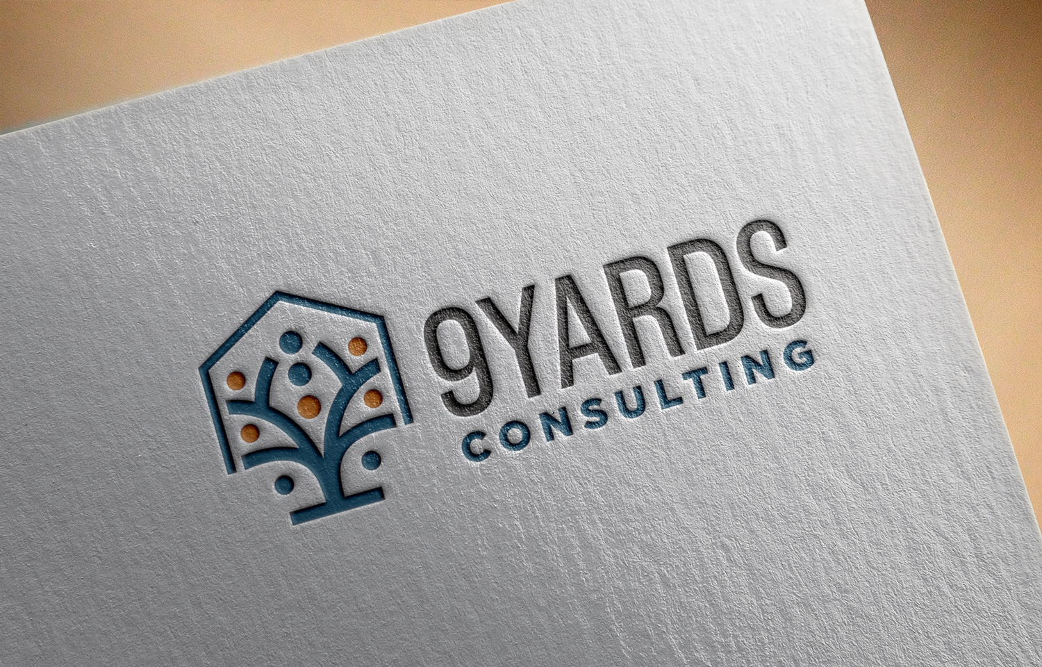 Diseño de Logo por e-graphics para 9Yards Consulting | Diseño #14762398