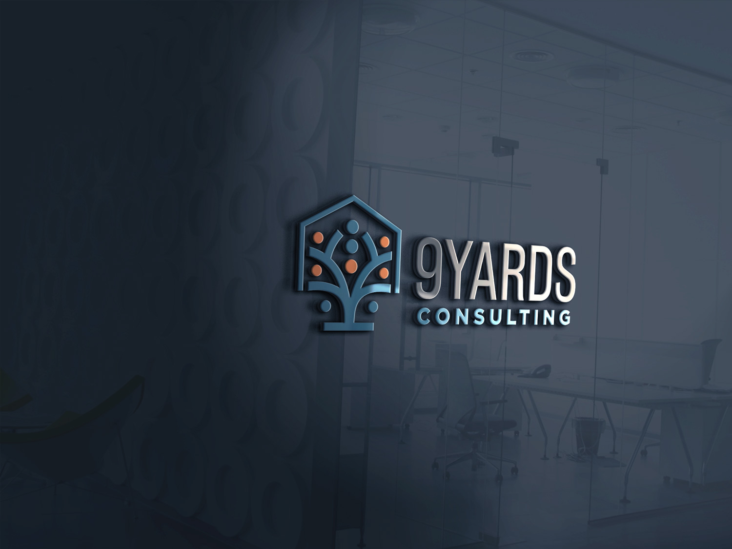 Logo Design by e-graphics for 9Yards Consulting | Design #14762404