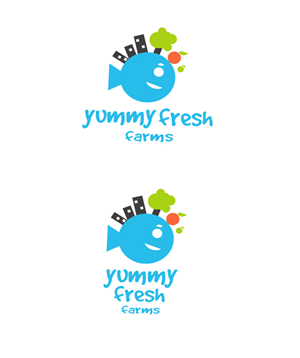 Yummy Fresh Farms | Logo Design by Hiccups Design