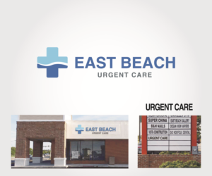 Logo-Design von MTu für East Beach Urgent Care | Design: #14817711