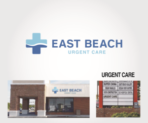 Logo-Design von MTu für East Beach Urgent Care | Design: #14818770