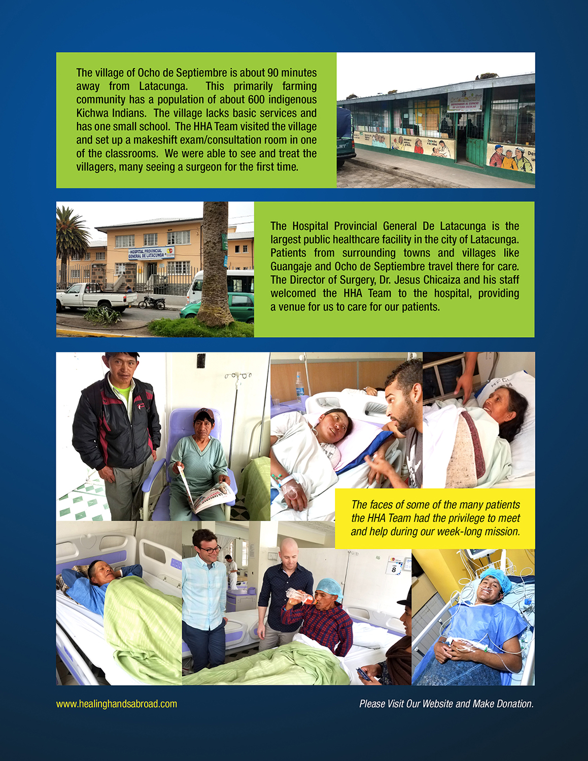 Newsletter Design by isshaikh007 for Healing Hands Abroad | Design #14798117