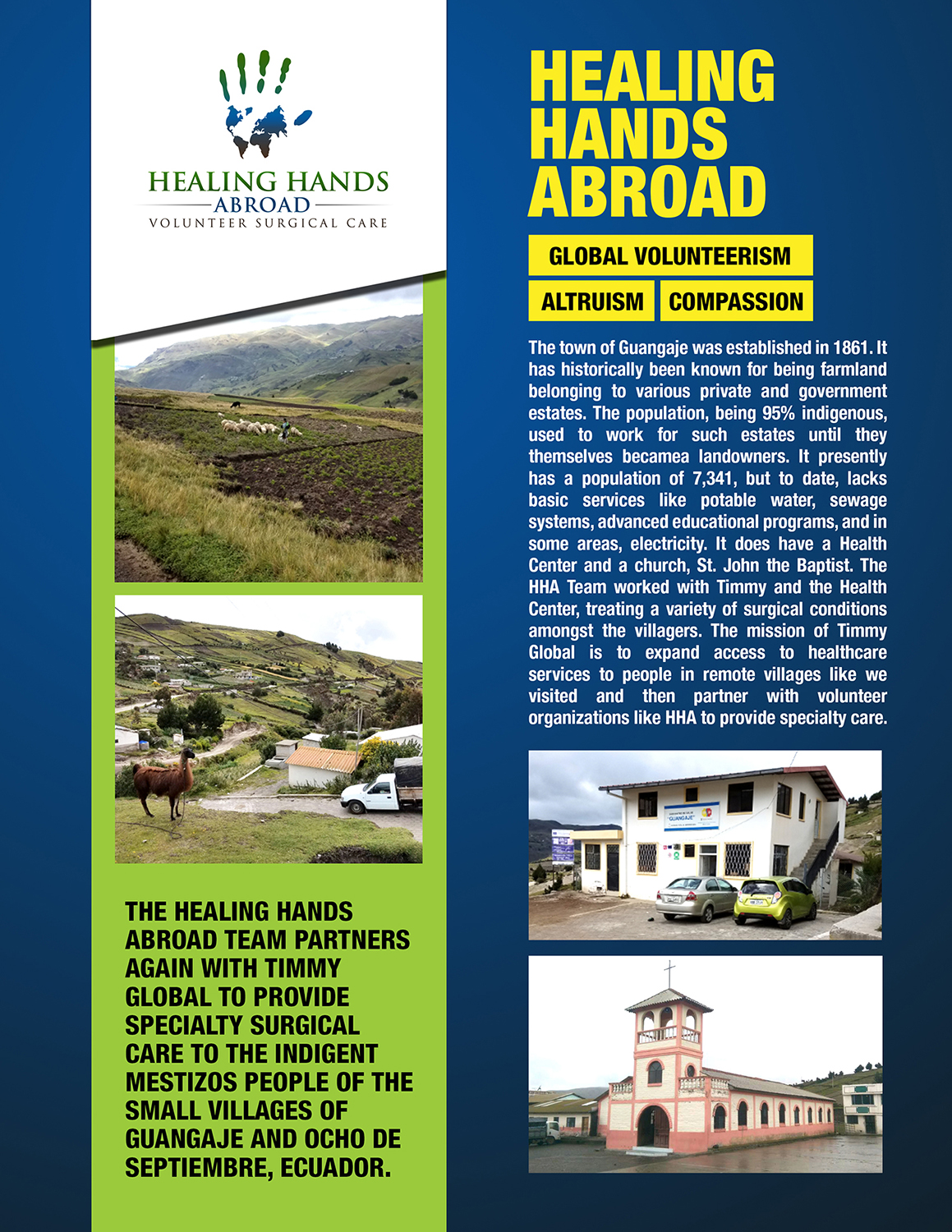Newsletter-Design von isshaikh007 für Healing Hands Abroad | Design #14798118