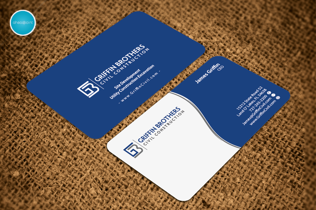 Business Card Design by aheadpoint for this project | Design #14913148