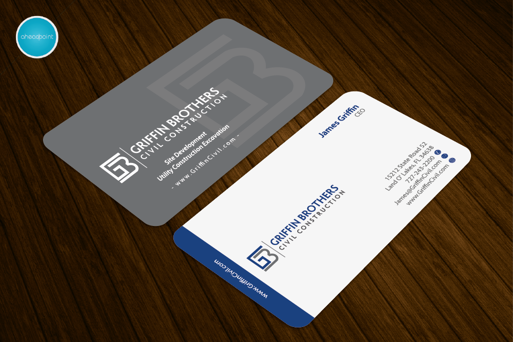 Visitenkarten-Design von aheadpoint für dieses Projekt | Design #14913149