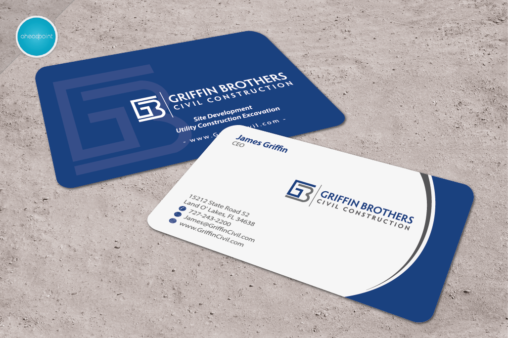 Business Card Design by aheadpoint for this project | Design #14913203