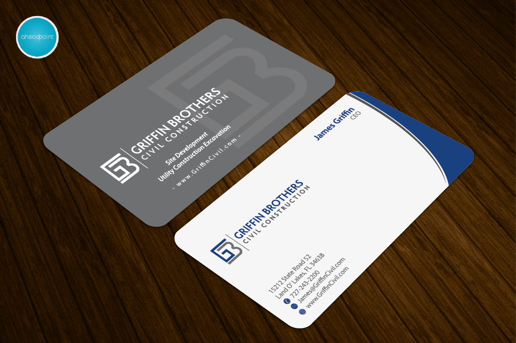 Design de Carte de Visite par aheadpoint pour ce projet | Design #14913205