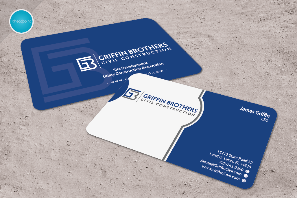 Business Card Design by aheadpoint for this project | Design #14913206