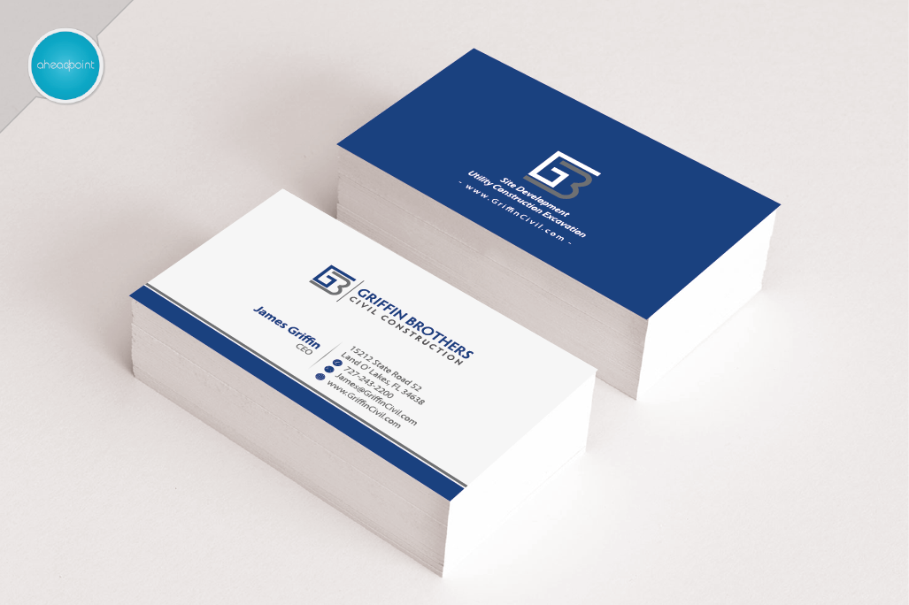 Business Card Design by aheadpoint for this project | Design #14913221