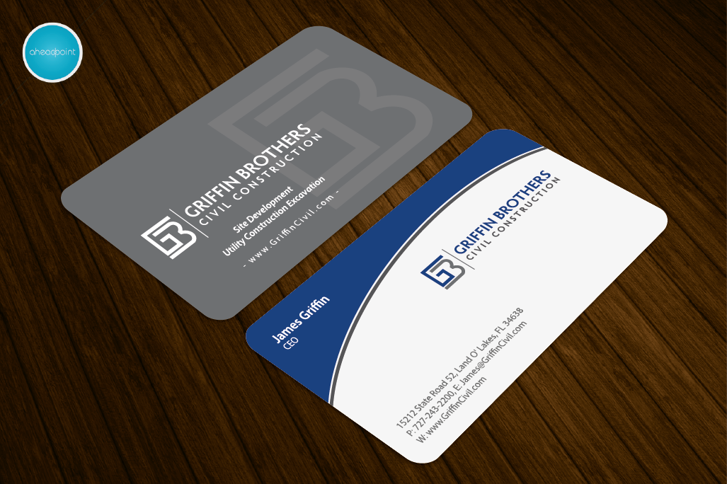 Business Card Design by aheadpoint for this project | Design #14913222