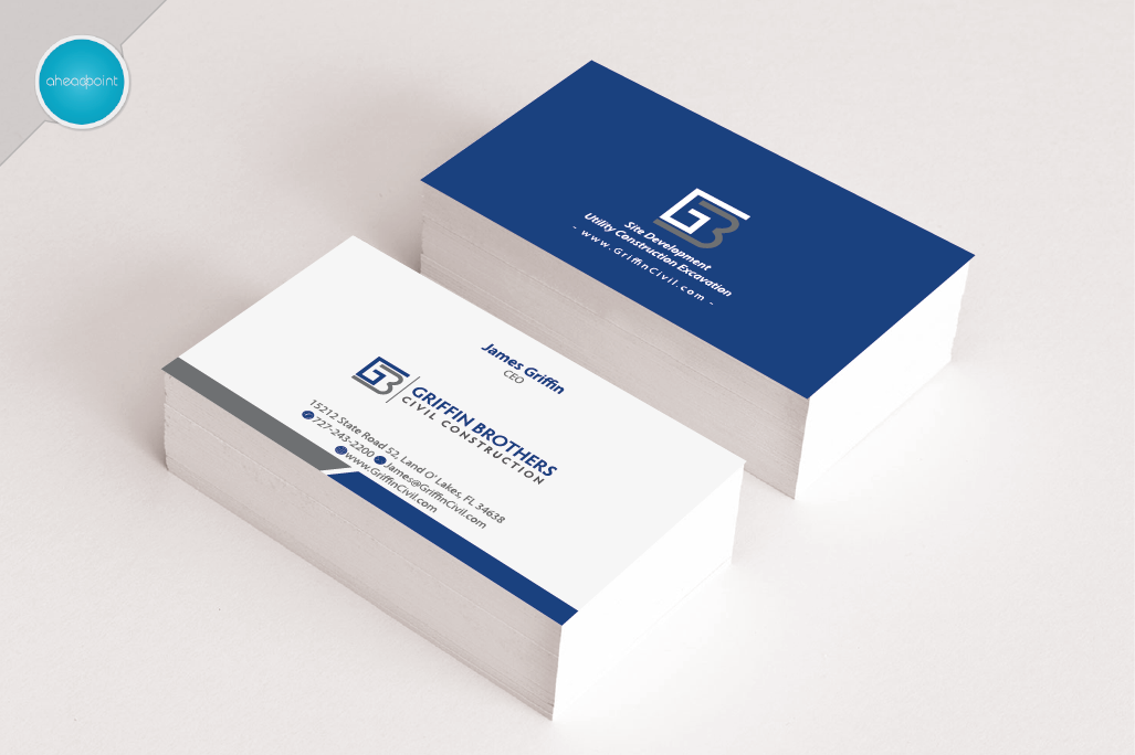 Business Card Design by aheadpoint for this project | Design #14913229