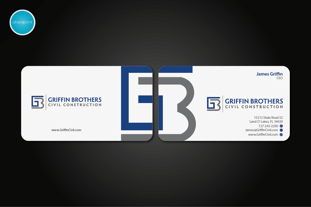 Business Card Design by aheadpoint for this project | Design #14913451
