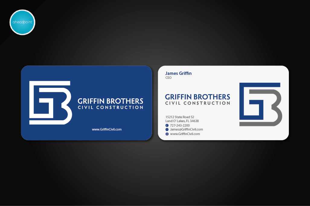 Business Card Design by aheadpoint for this project | Design #14913453