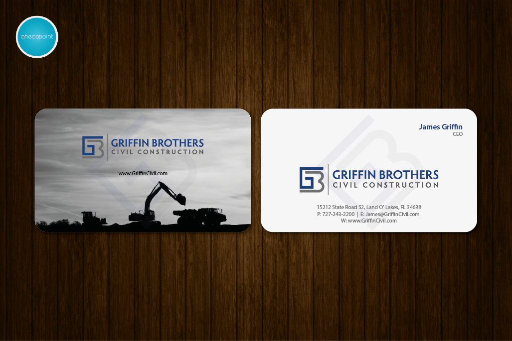 Business Card Design by aheadpoint for this project | Design #14913746