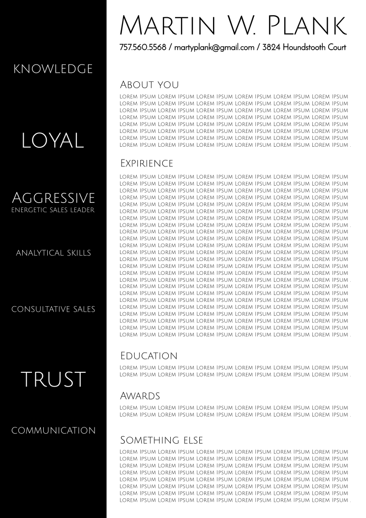 Lebenslauf-Design von design.bb für dieses Projekt | Design #14800310