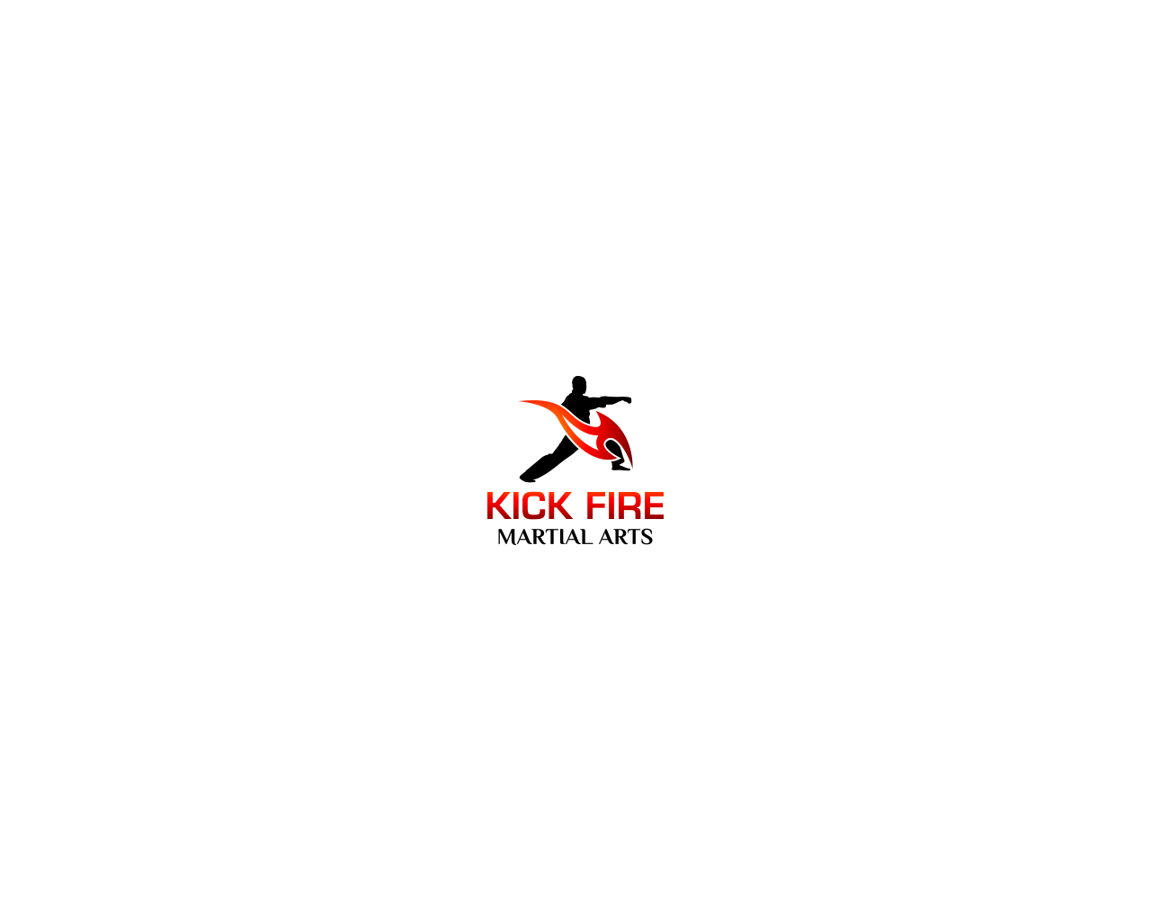 Logo Design by damakyjr for Kick Fire Martial Arts  | Design #14777573