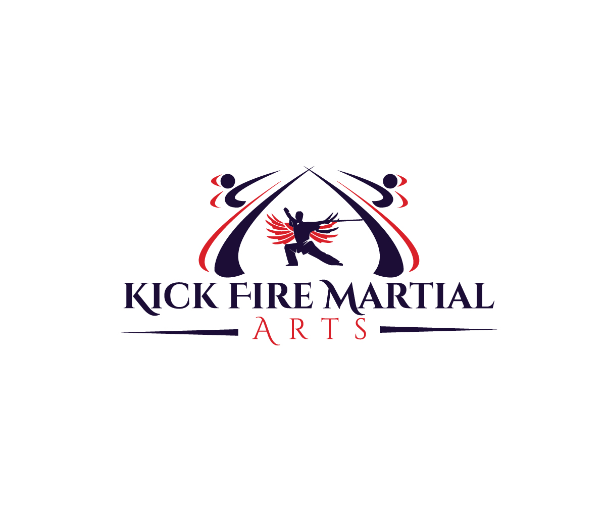 Logo Design by Adda design for Kick Fire Martial Arts  | Design #14787686