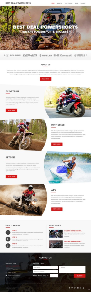 Web-Design von pb für 844BikeTow | Design: #14789551