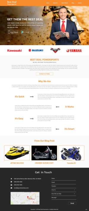 Web-Design von pb für 844BikeTow | Design: #14789553