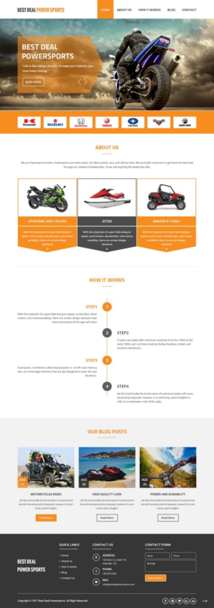 Web-Design von pb für 844BikeTow | Design: #14789556